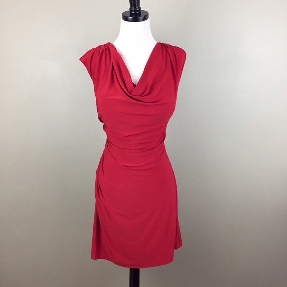 Dress Barn Dresses Dressbarn Red Sheath Cocktail Dress Career
